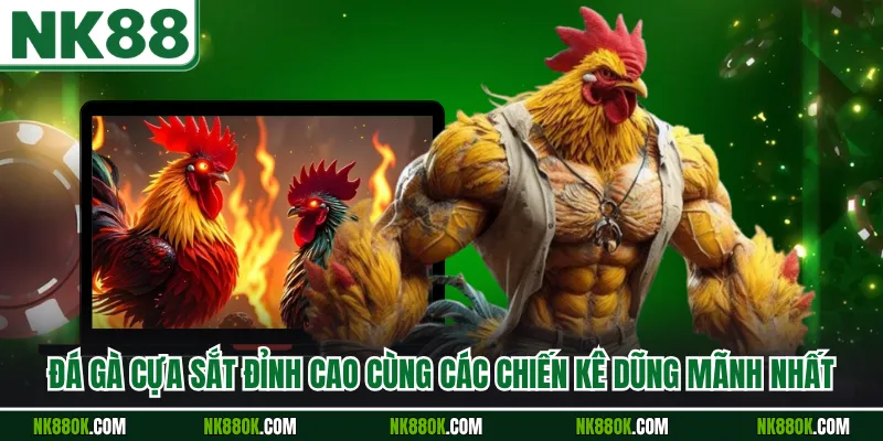 Đá Gà Cựa Sắt Đỉnh Cao Cùng Các Chiến Kê Dũng Mãnh Nhất