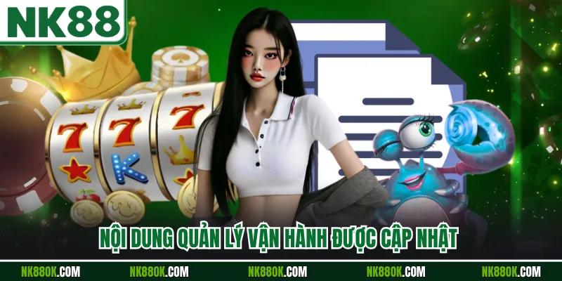 Nội dung quản lý vận hành được cập nhật 